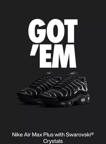 Nike air max plus - air, swarovski®