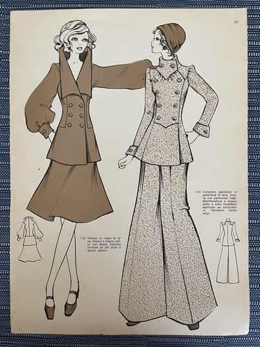 Fashion paper page print - paper,