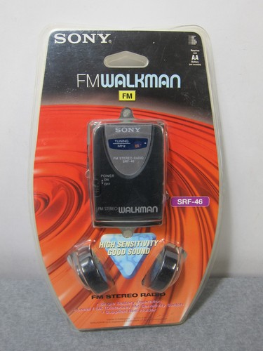 Sony walkman stereo srf 46 - fm,