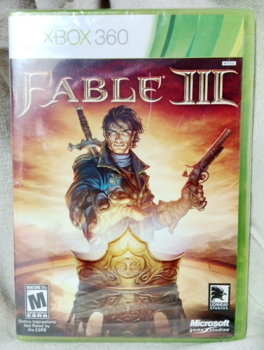 Fable iii xbox 360 - xbox, cib