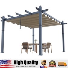 10x13 Ft Aluminum Pergola with
