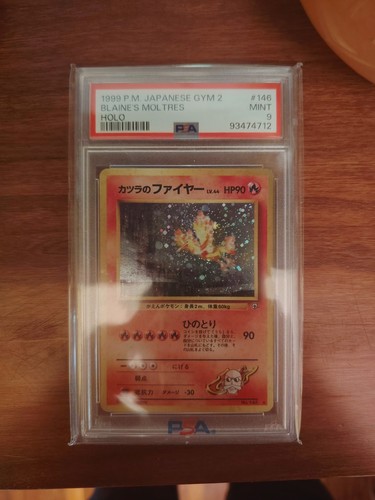 Psa blaine moltres holo - moltres,