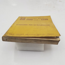 Manuale officina Fiat 1100 103D Mod 58 1200 Granluce istruzioni riparazioni 1959