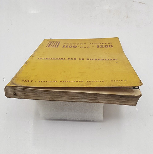 Manuale officina fiat 1100 - manuale,