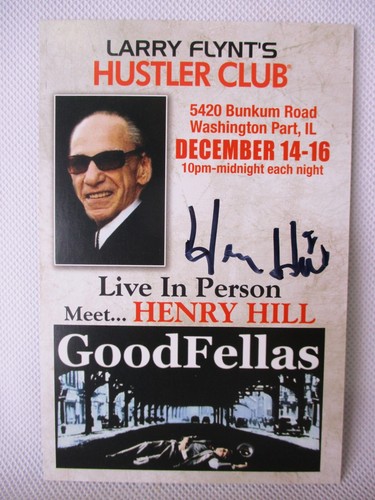 Biglietto henry hill - biglietto,