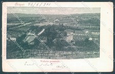 Alessandria Acqui Terme PIEGA cartolina JK3758