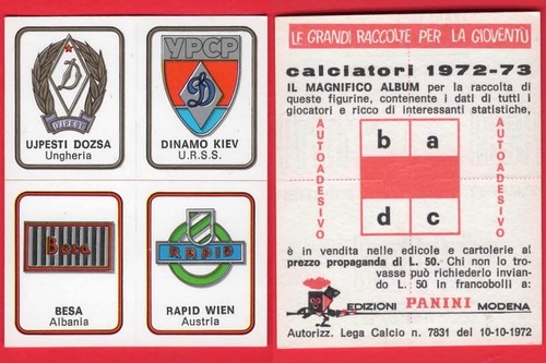 Figurina calciatori panini - calciatori,