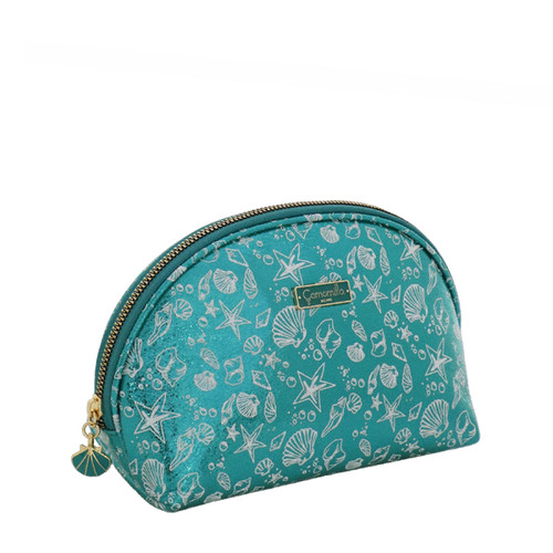Pouch shell shine turchese - pouch, m