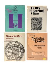 Lotto di 4 libri corno