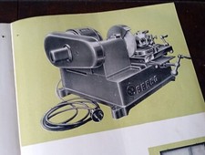 BERCO RETTIFICATRICI VALVOLE OFFICINA MACCHINE UTENSILI brochure originale 