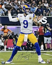 MATTHEW STAFFORD - RAMS foto ristampa autografata firmata 8x10!!