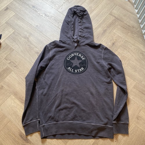 Felpa con cappuccio converse - con,