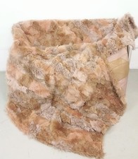 Copriletto in vera pelliccia