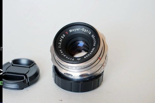 Meyer optik trioplan 50mm - v*,