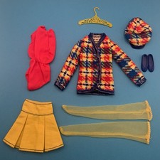 Barbie Francie vintage totalmente fantastica #3279 TM plaid quasi completa quasi nuova rara