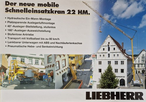 Liebherr gru nuova - gru, la