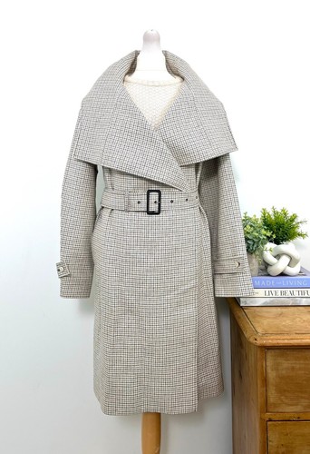 Cappotto lana tweed con - di,
