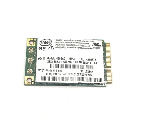 Lenovo thinkpad t61 carte - t61, wifi