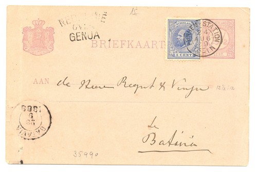 Olanda 1889 carta - olanda-1889,