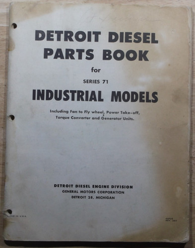 Detroit diesel manuale parti - detroit,