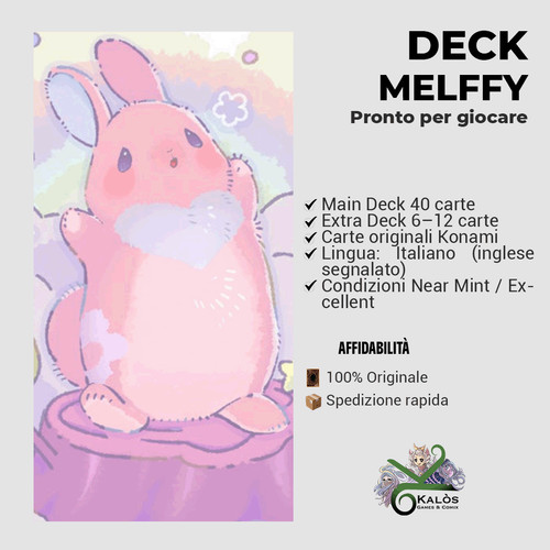 Yugioh mazzo deck melffy da - deck,