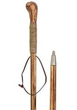 bastone alpenstock testa