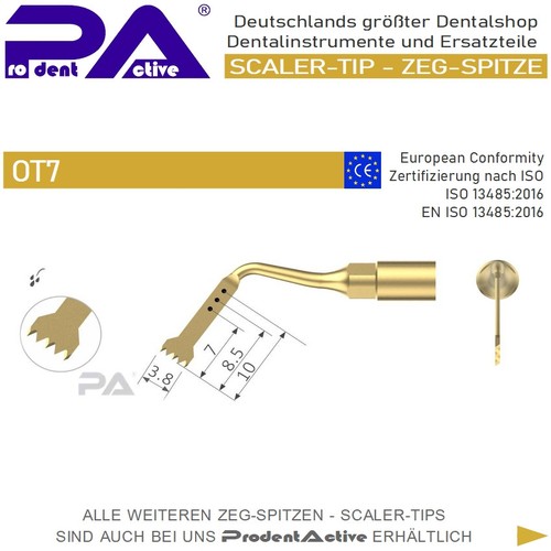 Scaler tip punta zeg ot7 - scaler,