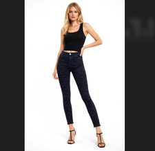 Jeans skinny Zara stampa