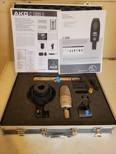 Akg c3000b c1000s studio - akg,