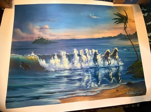 Jim warren galloping - warren, waves"