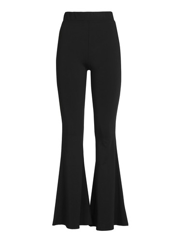 Lovery pantaloni donna zampa - pantaloni,