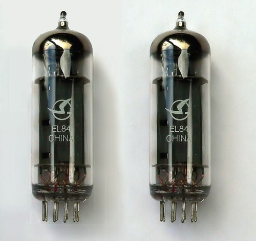 El84 coppia valvole abbinate - el84,