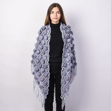 Scialle di pelliccia da donna