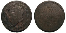 Italia Napoli Ferdinando I, 8 Tornesi 1817