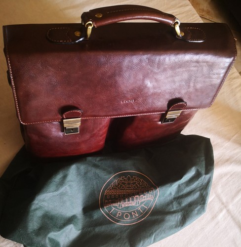 Borsa uomo vera pelle di - in,