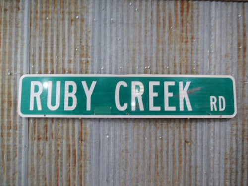 Autentica insegna metallo - in,