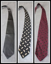 3 Neckties Giorgio Armani~Hugo