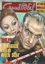 FOTOROMANZO RIVISTA GRAND HOTEL N.12/1979 FARAH DIBA--PAOLO GIUSTI-MIGLIACCI