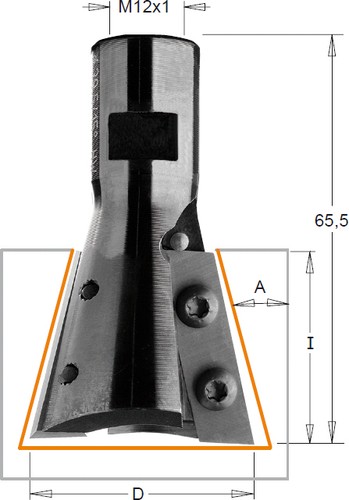 Inserti fresa a denti - fresa,