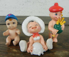 Lotto 3 Figure Neonati LGT 1992 GP VINTAGE collezione Magic Diaper PACIOCCHINI