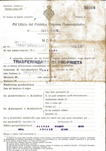 Trasferimento proprieta moto - proprieta,