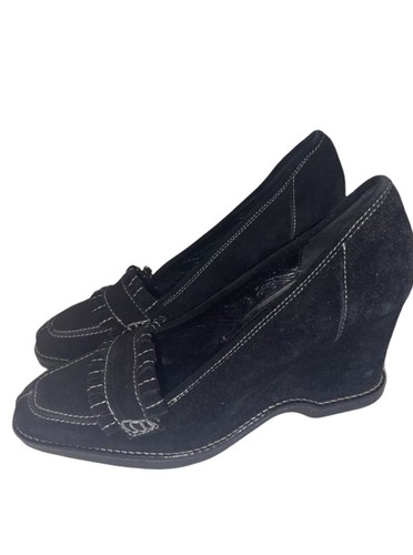 Scarpa via spiga nera - spiga, ecopelle