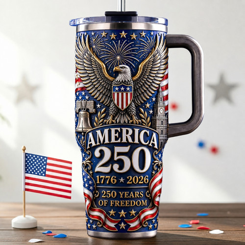 America 250 tumbler 1776 2026 - america,