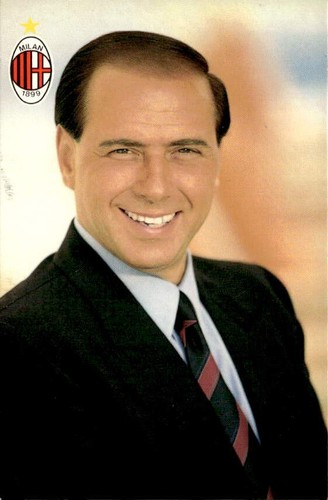 Cartolina silvio berlusconi - cartolina,