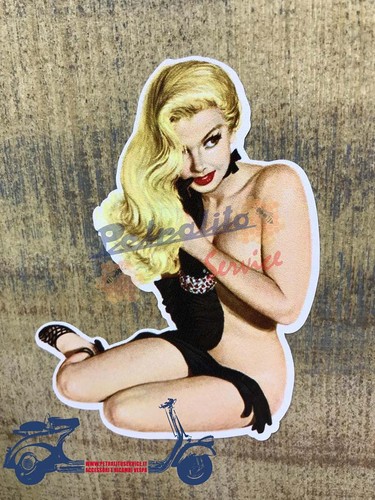 Adesivo vintage pin - , up