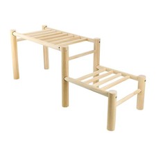 Supporto Per Trespolo In Legno