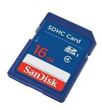 Scheda SD Sandisk 16G SDHC per
