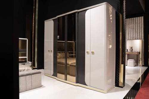 Armadio elegante legno - armadio, in