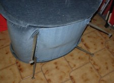 POLTRONA ANNI '50 MODELLO LADY ZANUSO DA RESTAURARE