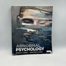 Abnormal Psychology by